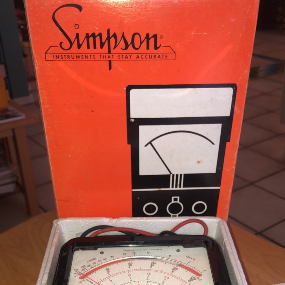 COPY - NEW - 260-8 & 260-8P Analog VOM–Simpson Electric